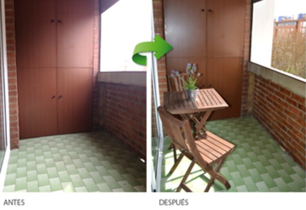 Cómo pasar de un balcón poco interesante a ser uno de los elementos más atractivos de la casa