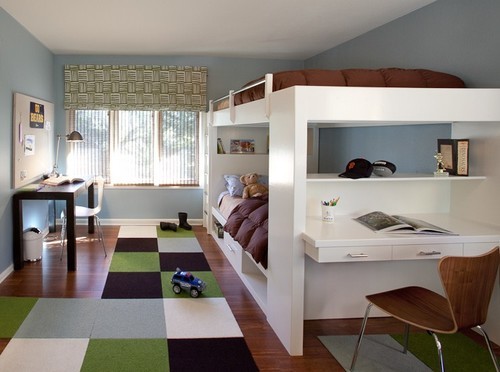 12 habitaciones infantiles decoradas con originales literas (fotos)