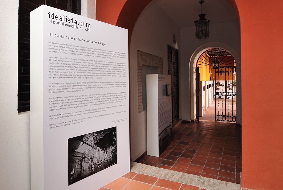 idealista.com abre las puertas de las hermandades de málaga con la exposición “las casas de la semana santa”