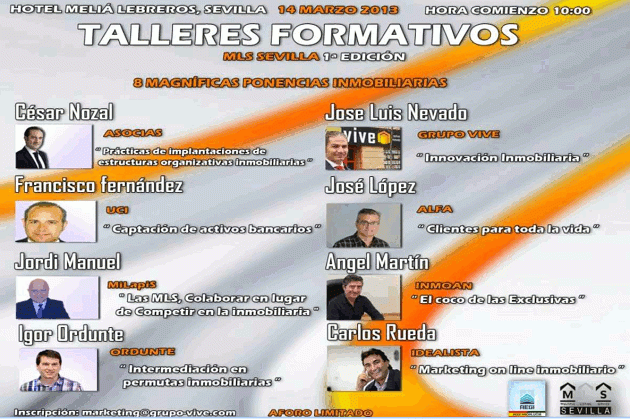 Mls Sevilla organiza su primer taller formativo sobre el sector inmobiliario
