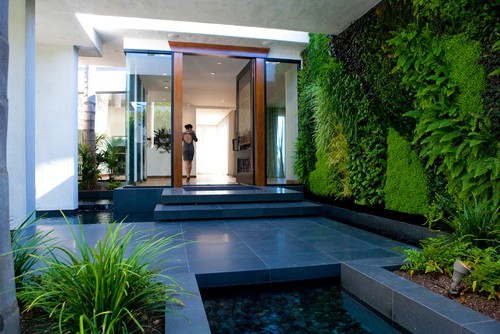 Ideas de decoración: jardines verticales caseros (fotos)