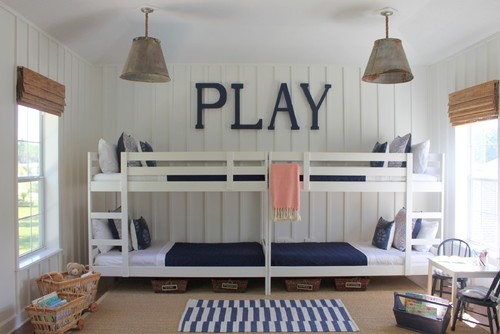 12 habitaciones infantiles decoradas con originales literas (fotos)