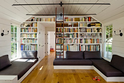 6 tips de decoración de librerías modernas de salón