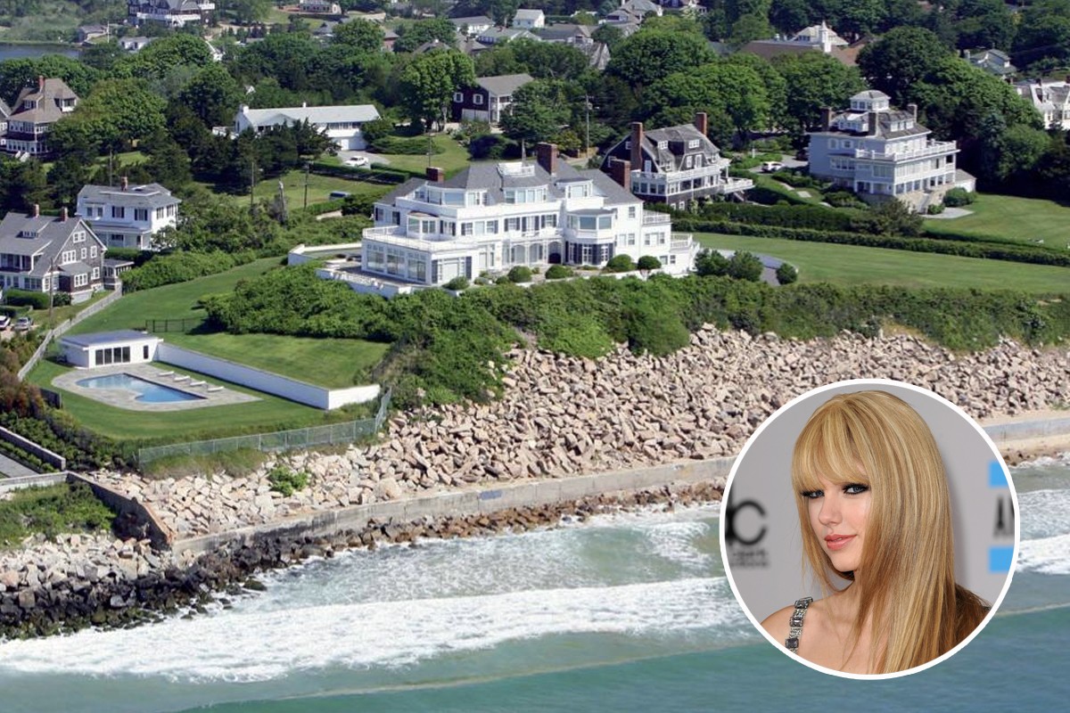 La cantante Taylor Swift compra con una rebaja del 30% una mansión en Rhode Island (EEUU)