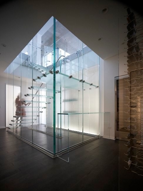 Decoración: escaleras de cristal, ¿Te atreves? (Fotos)