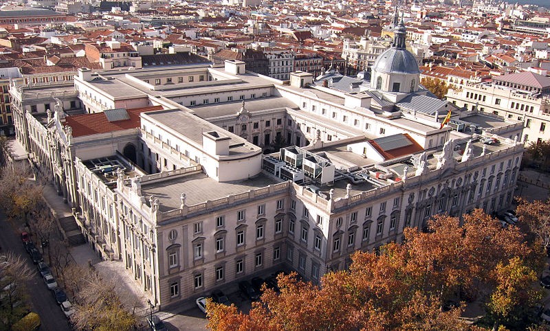 panorámica del tribunal supremo La banca queda absuelta de devolver el dinero de las cláusulas suelo por orden del Tribunal Supremo