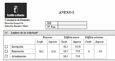 Castilla la-mancha aprueba el procedimiento para registrar el certificado energético y cobrará una tasa