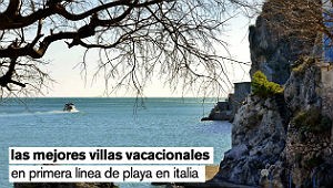 Las mejores villas vacacionales en primera línea de playa en España 