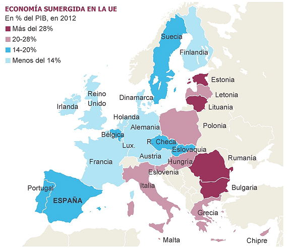 Bruselas prepara un plan para luchar contra la economía sumergida en la ue