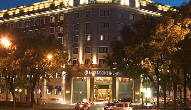 exterior del hotel intercontinental de madrid hotel-intercontinental-madrid