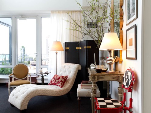 Ideas para decorar el salón con estilo vintage (fotos)
