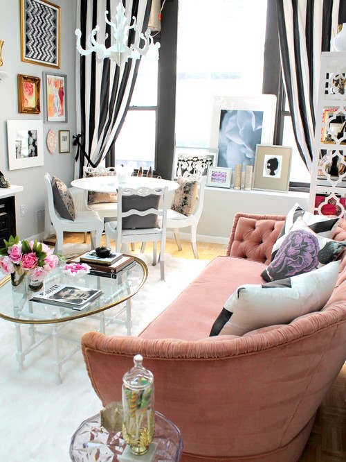 Ideas para decorar el salón con estilo vintage (fotos) 