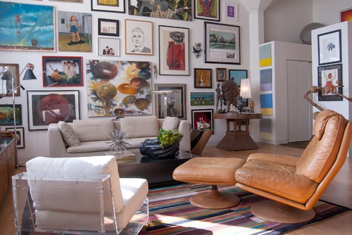 Ideas para decorar el salón con estilo vintage (fotos) 