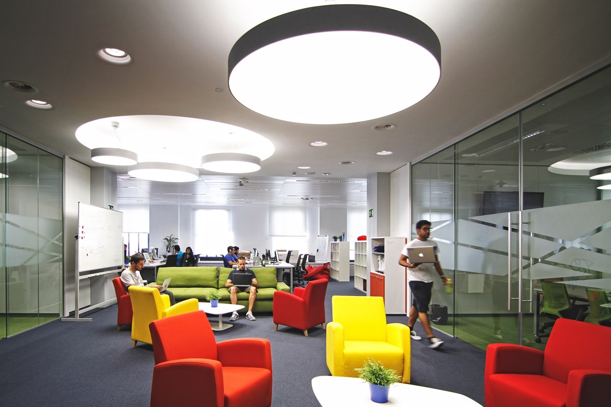 Tuenti: fotos de las nuevas oficinas en la gran vía de Madrid
