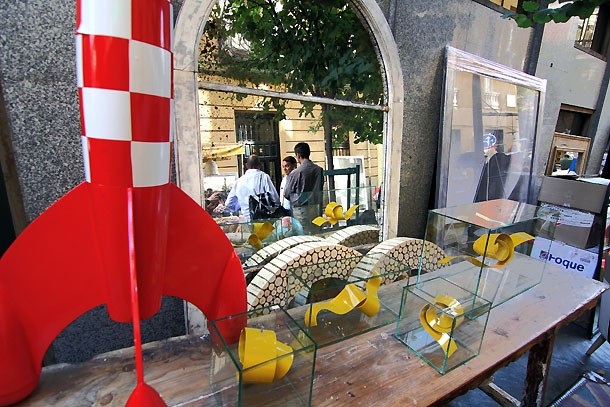 La decoración invade la calle: así se convierte el centro de Madrid en una enorme galería de arte