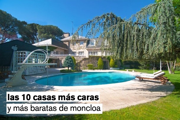 Madrid 2020 sede "moncloa-aravaca": las casas más caras y más baratas