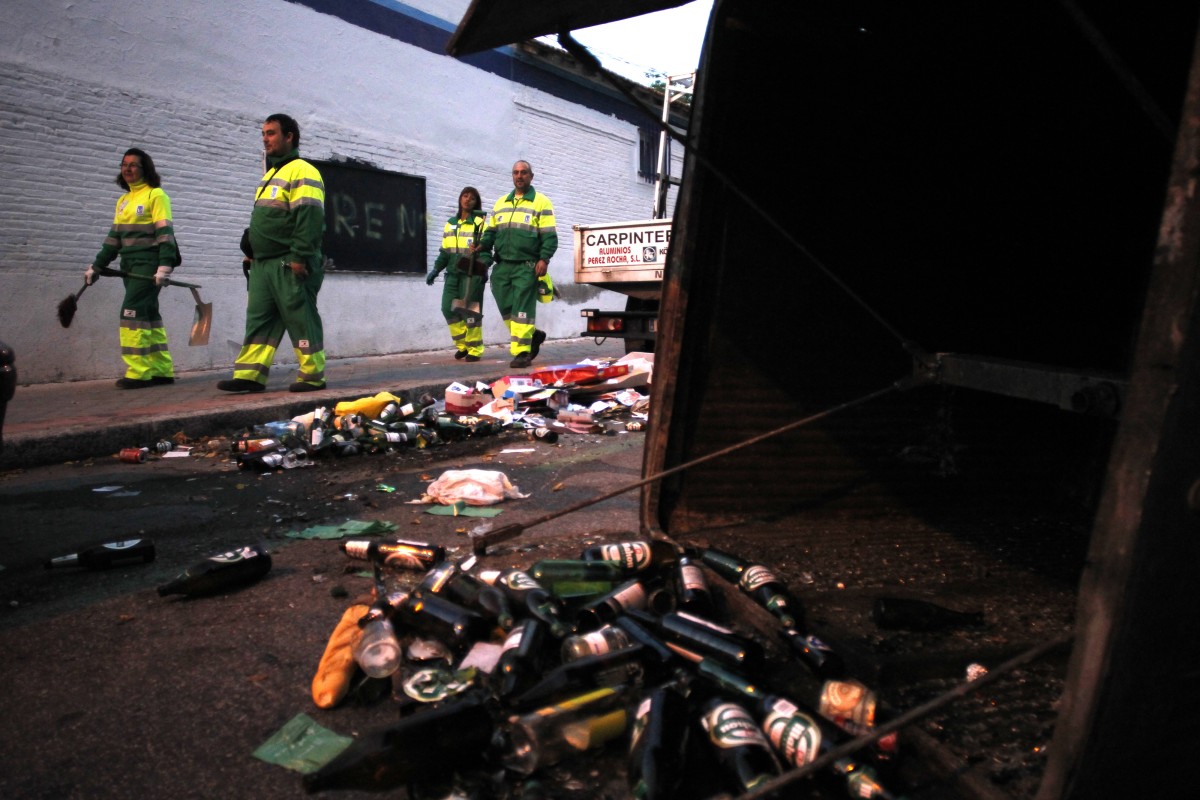 La huelga de basuras de Madrid deja una factura millonaria