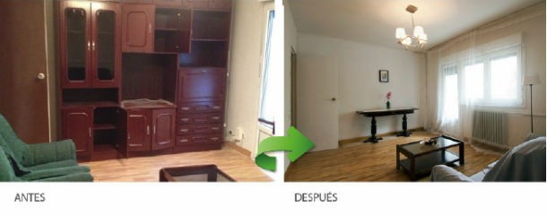 Cambio radical: el antes y el después de una vivienda heredada (fotos)