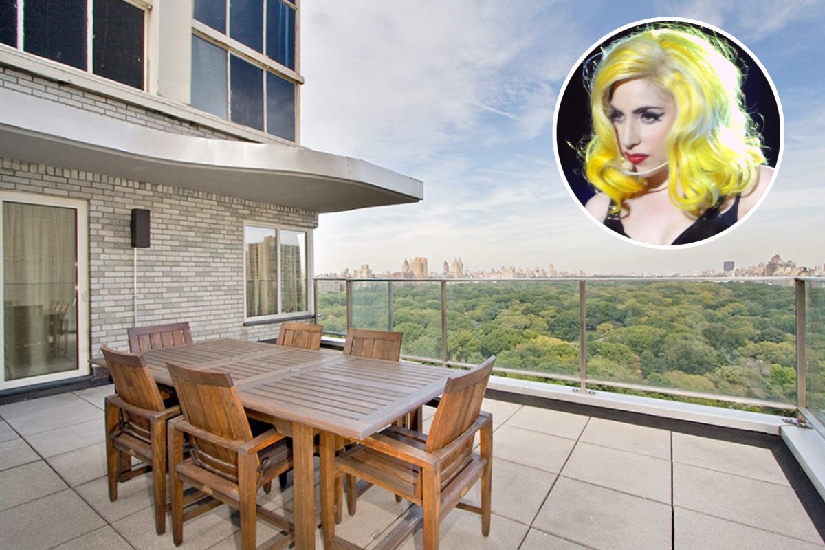 Casas de famosos: la cantante Lady Gaga alquila un ático en Nueva York por 22.000 dólares al mes