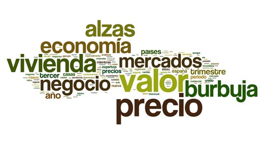 El precio de la vivienda en muchos países, en niveles de 2006