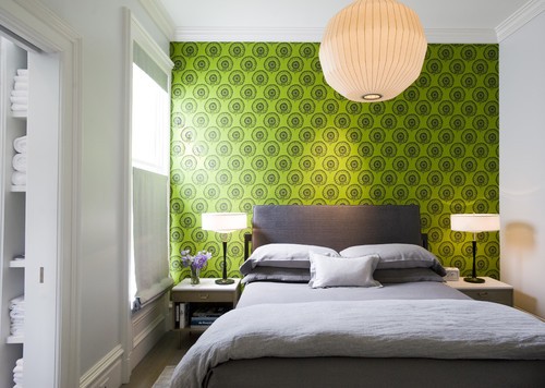 Ideas para decorar de forma original las habitaciones con papel pintado