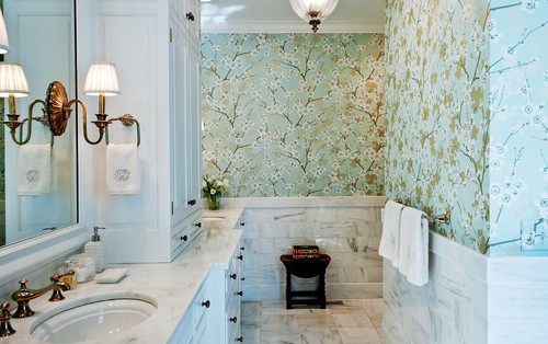 Ideas para decorar de forma original las habitaciones con papel pintado