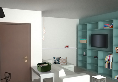 Renovación 'low cost': cómo convertir una sala de estar fría e impersonal en un salón lleno de color por poco dinero