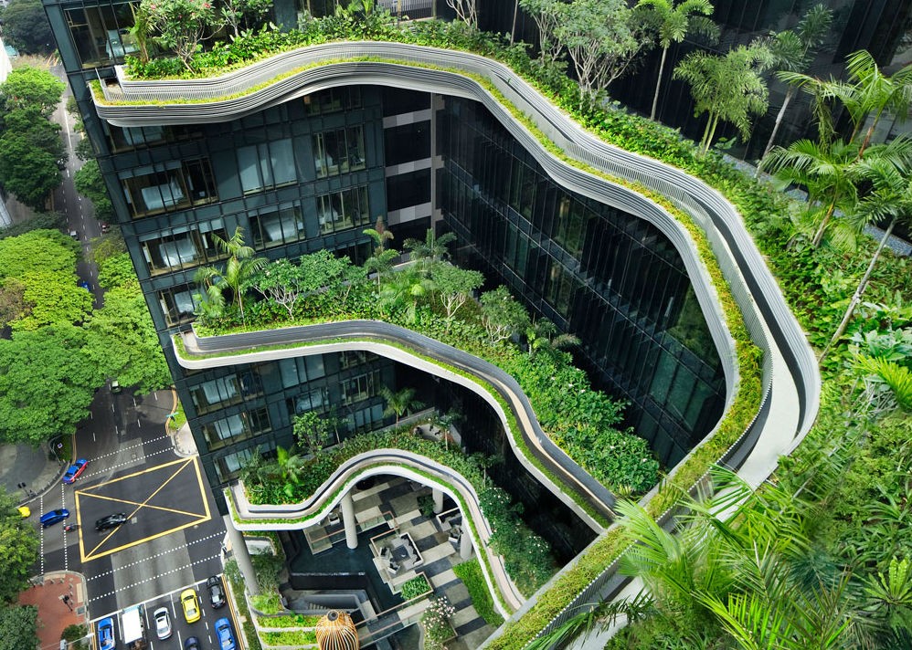 Hoteles con encanto: un rincón de la selva en un rascacielos en Singapur