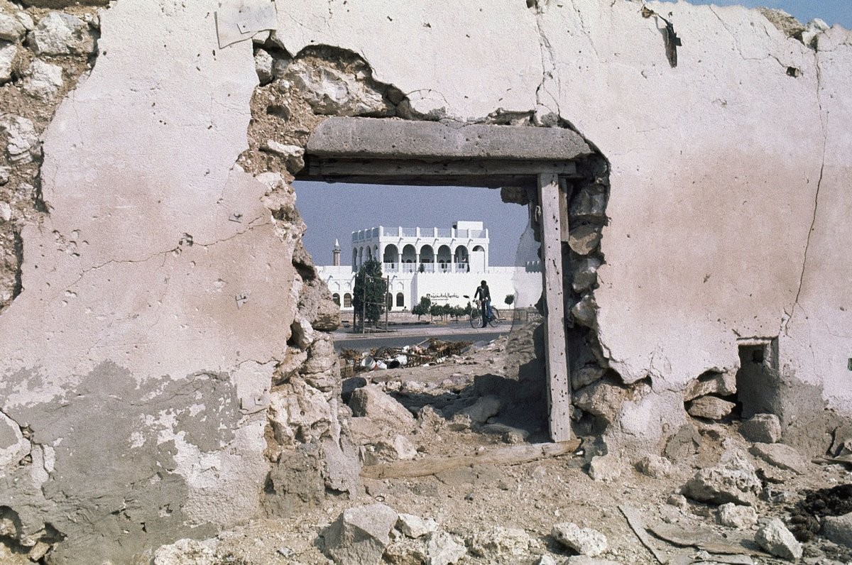 then-when-it-was-first-built-in-1975-the-qatar-national-museum-in-doha-was-quite-a-big-deal-here