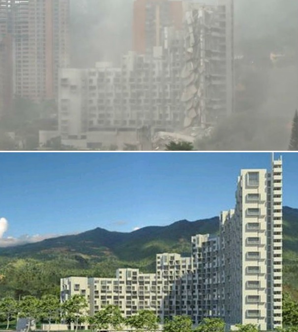 La espectacular demolición del ‘edificio maldito’ de Colombia y los peligros de un mercado inmobiliario sin control