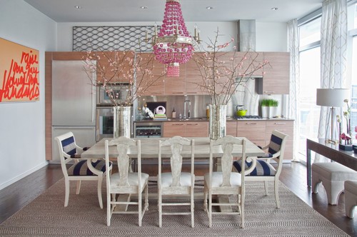 Ideas de decoración: 10 cocinas con toques de color de las que te enamorarás