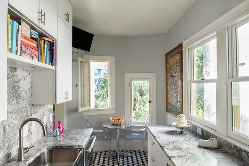 Ideas de decoración: 10 cocinas con toques de color de las que te enamorarás