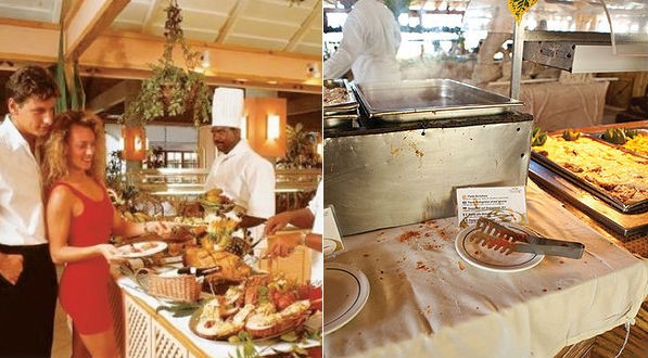 Las imágenes que muestran los hoteles… y lo que realmente se encuentran los turistas (fotos)