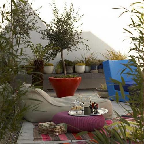 Ideas de decoración: cómo convertir una pequeña terraza o patio en un oasis Urbano