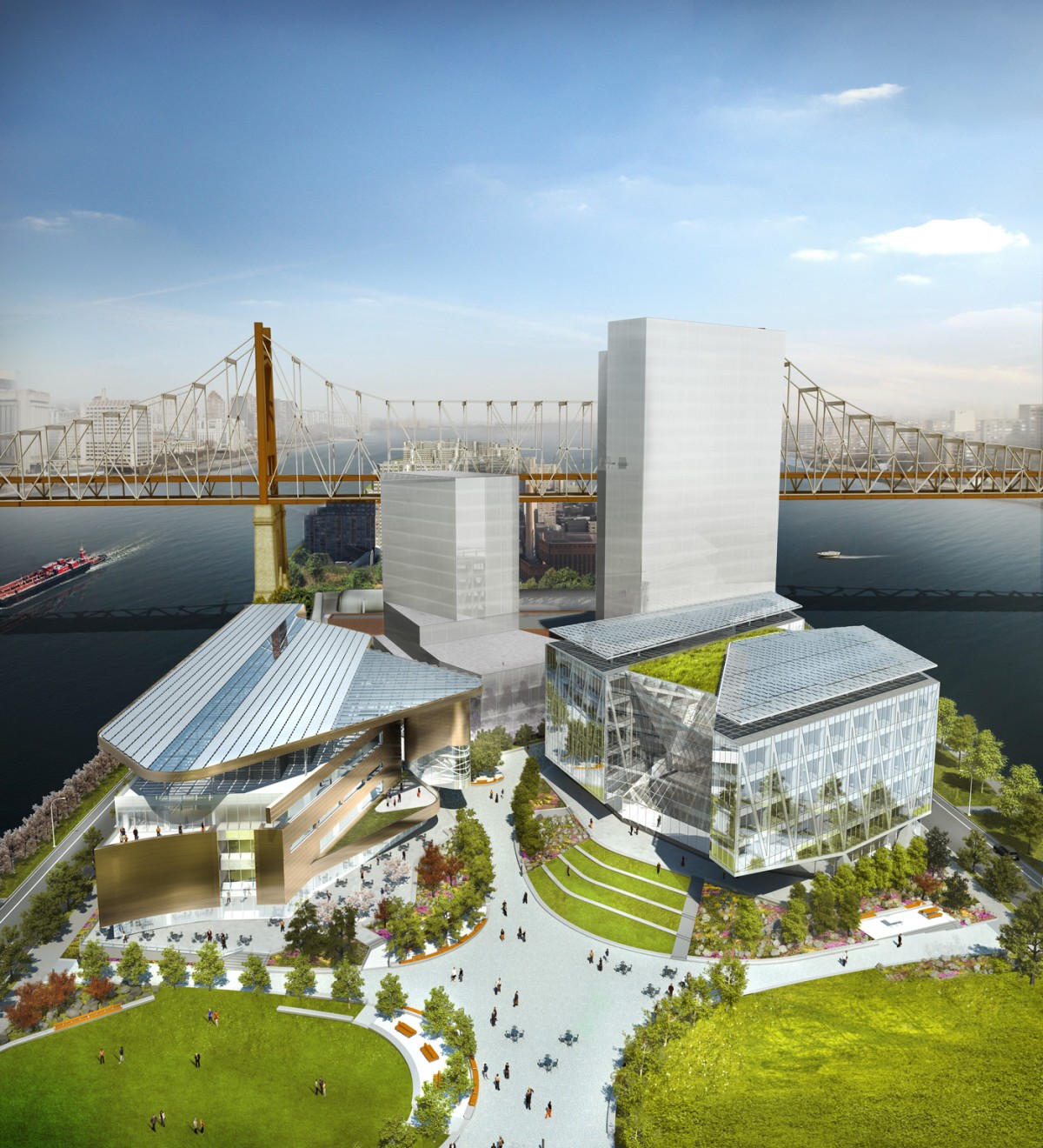 Arquitectura del futuro: así lucirá la universidad tecnológica cornell de nueva york