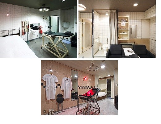 Los mejores 'hoteles del amor' de Japón: del vagón de metro a la consulta del doctor (fotos)