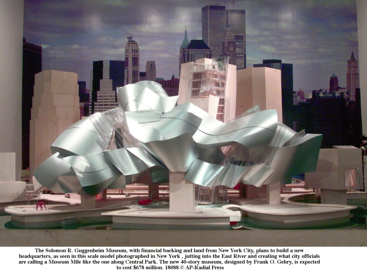 Las maravillas de frank gehry, premio príncipe de Asturias de las artes 2014