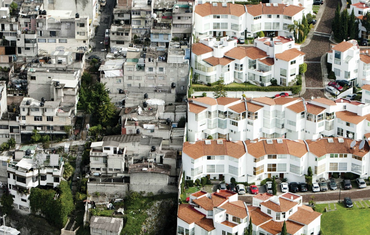 ‘barrio rico, barrio pobre’: estas imágenes (sin photoshop) muestran las enormes diferencias sociales en México