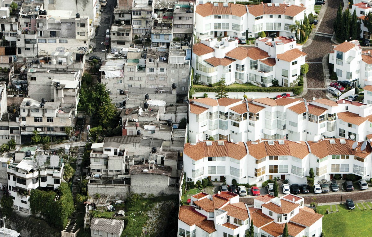 barrio rico, barrio pobre': estas imágenes (sin photoshop) muestran las  enormes diferencias sociales en México — idealista/news