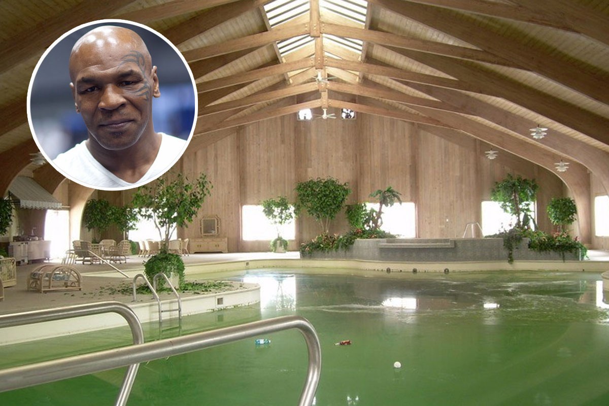 Del lujo a la ruina: un paseo por la mansión abandonada de Mike Tyson