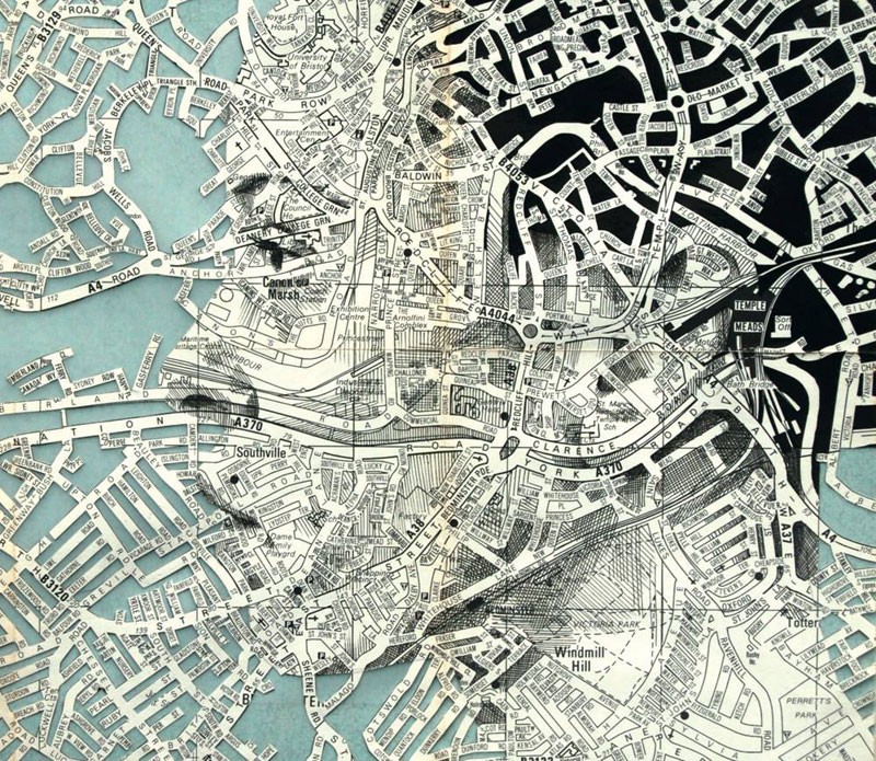 Tu rostro en un mapa (fotos)