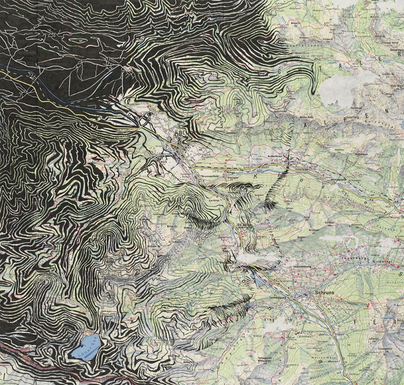 Tu rostro en un mapa (fotos)