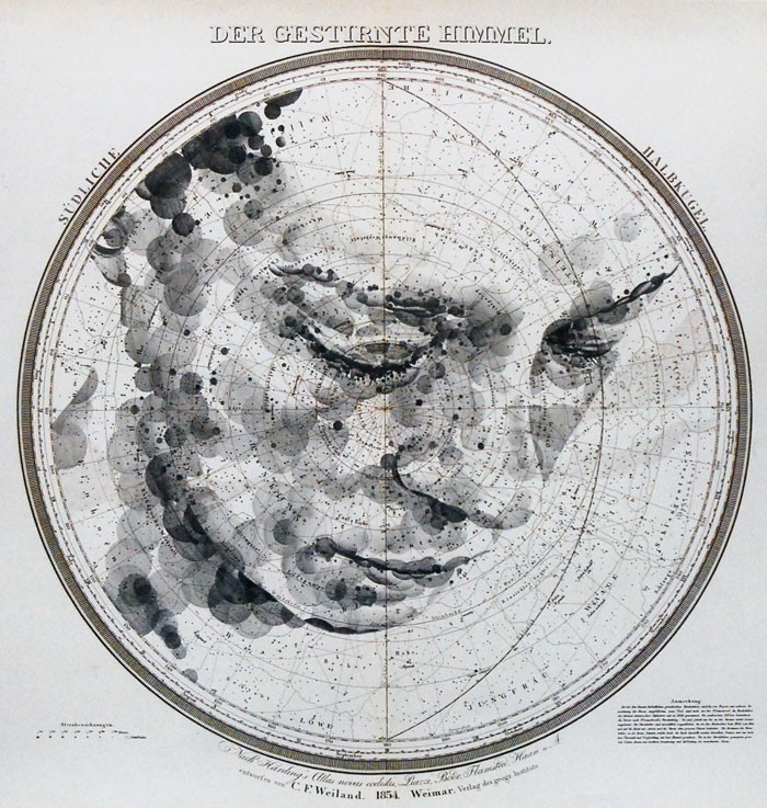 Tu rostro en un mapa (fotos)