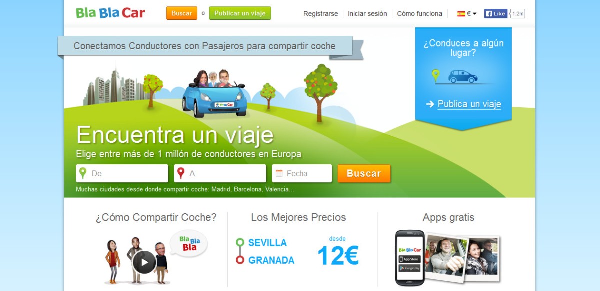 ‘blablacar’, una “mega inversión” de 100 millones de dólares