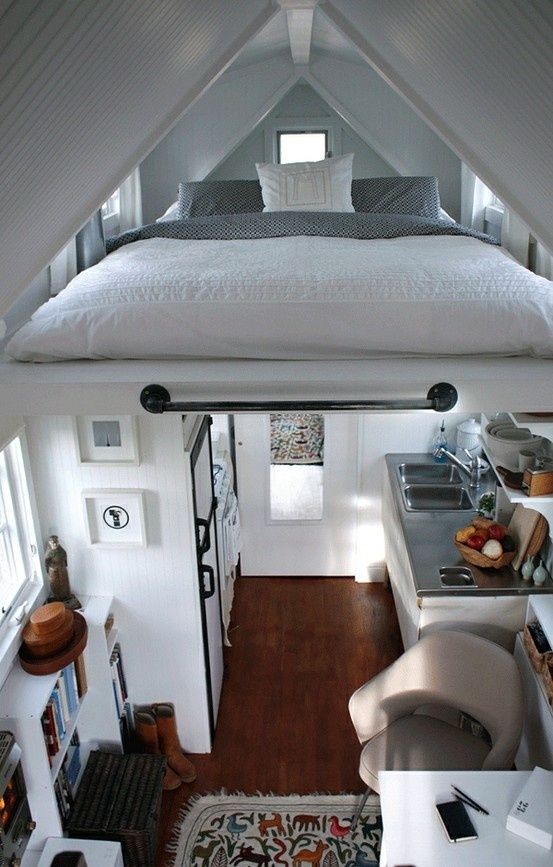 Ideas de decoración: 12 maneras de ganar espacio en un apartamento enano