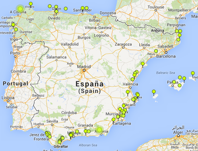 mapa de españa