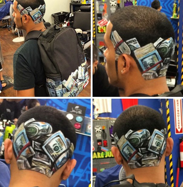 Curioso de la semana: cortes de pelo convertidos en arte (fotos)