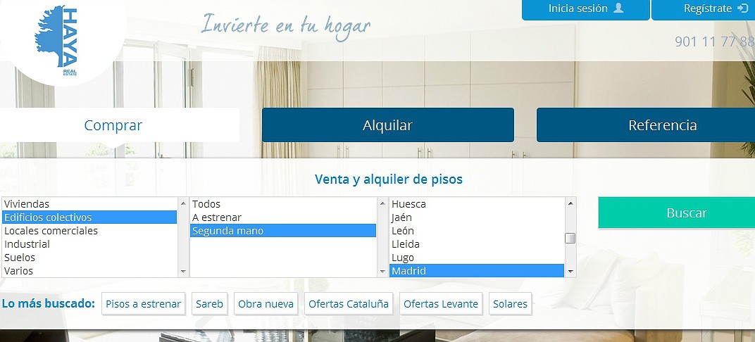 la nueva web de pisos de haya real estate la nueva web de pisos de haya real estate