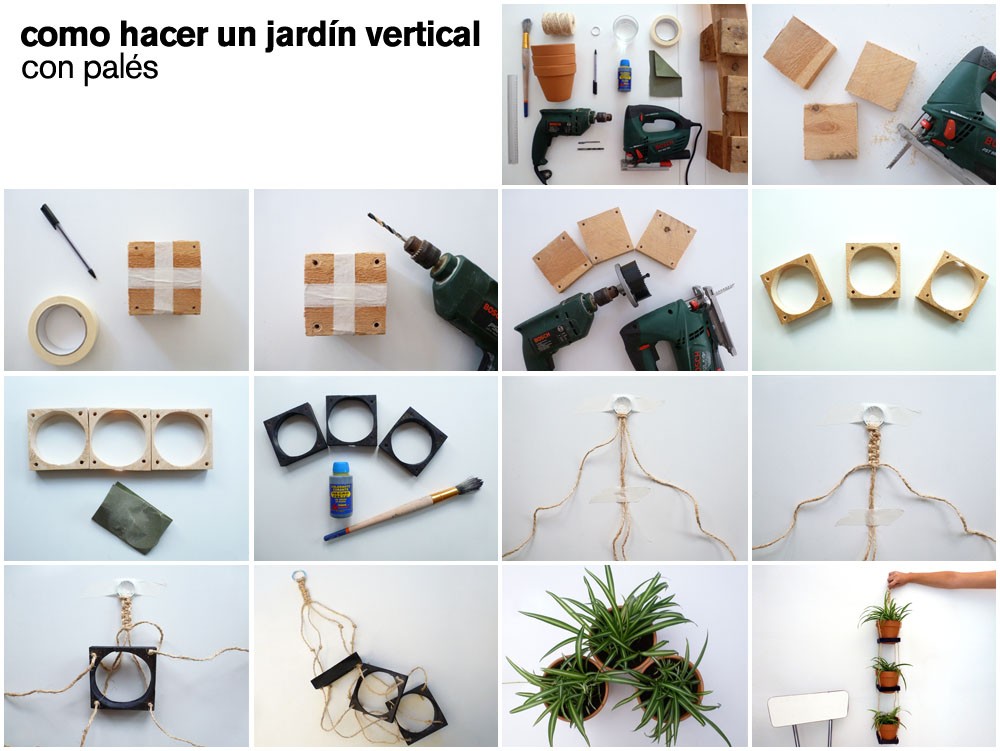 'Do it yourself’ 03: Cómo hacer un jardín vertical con palés