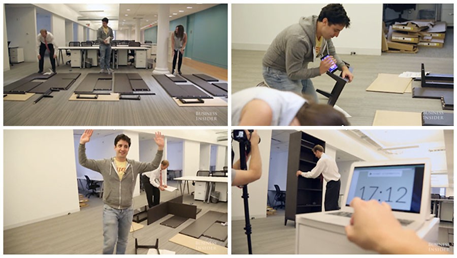 La prueba definitiva de que es imposible montar un mueble de Ikea en menos de 5 minutos (aunque lo diga en las instrucciones)